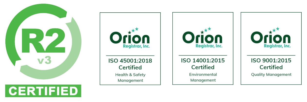 eWaste Pro Retail Certifications